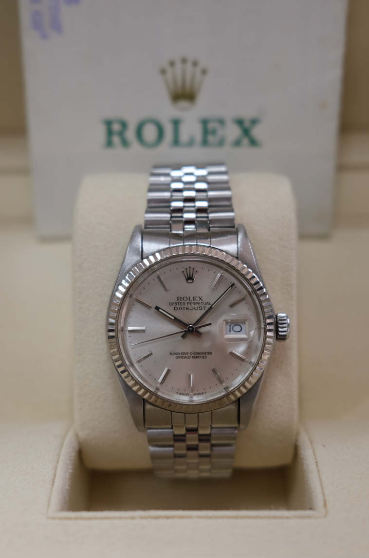 Rolex Watch Ref: 16014 Rhodium Dial