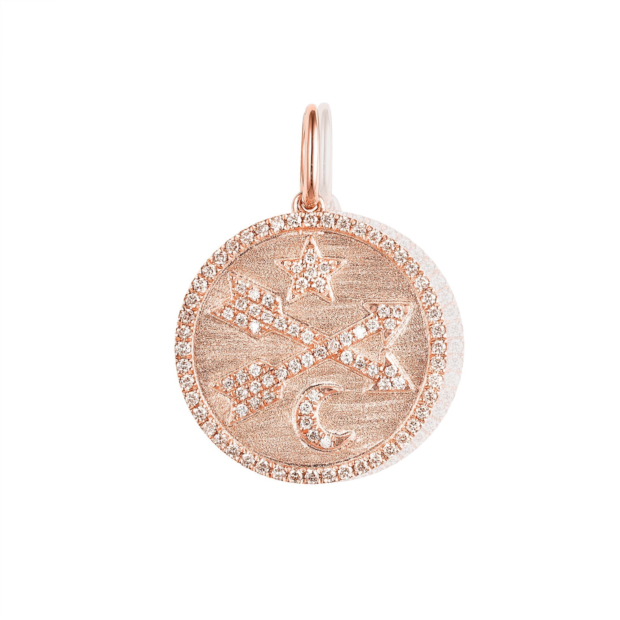 Star Crossed Diamond Pendant