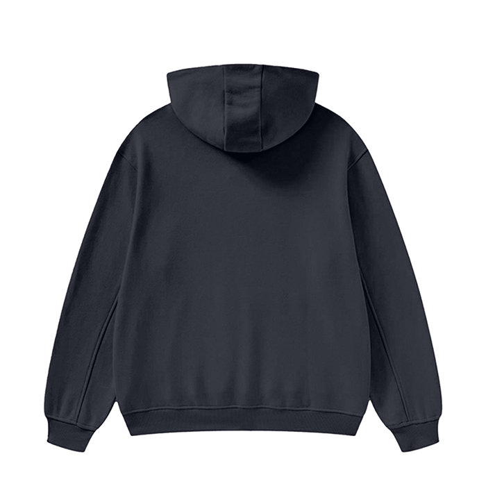 Premium High Neck Insulated Fleece Hoodie