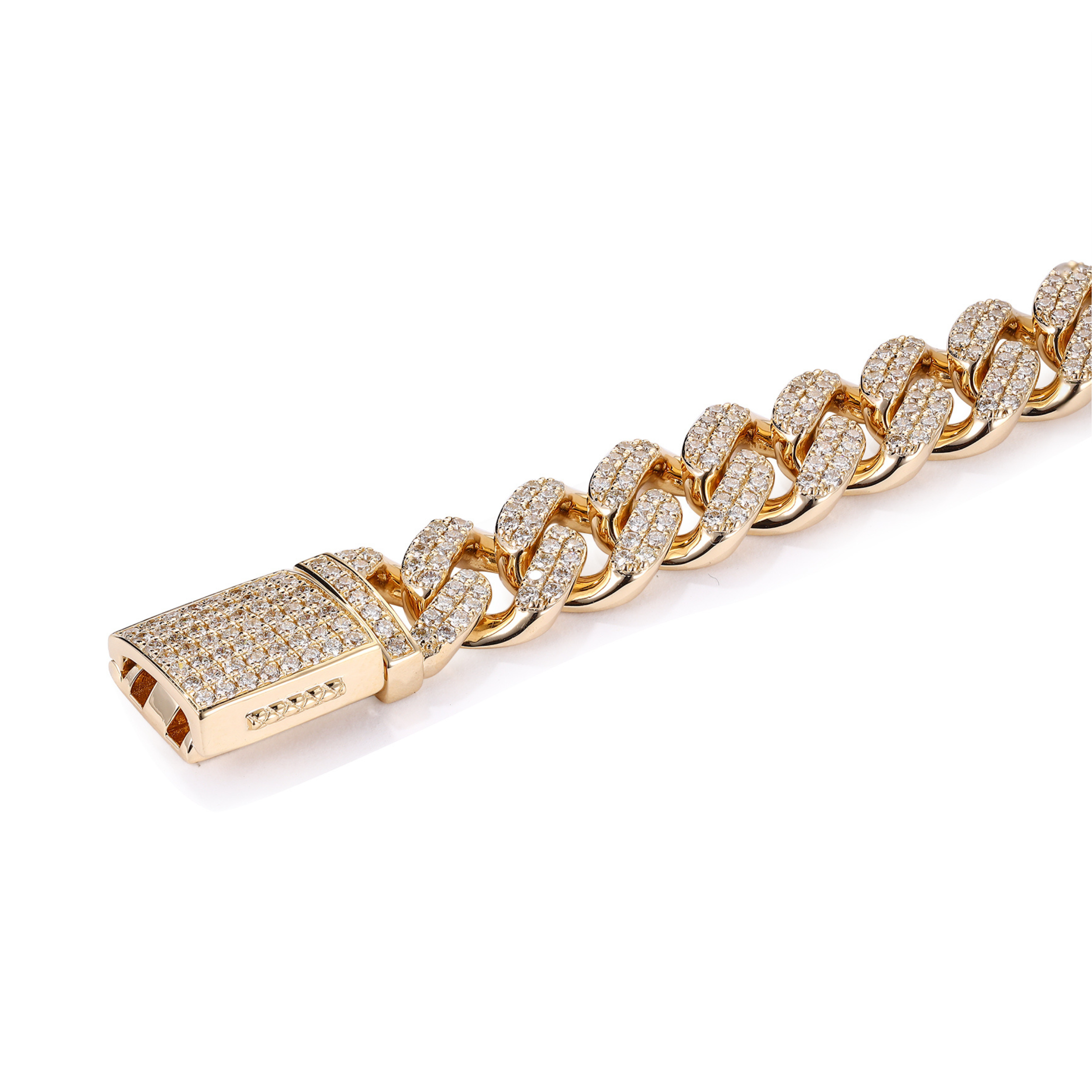 11mm Curbed Cuban Bracelet