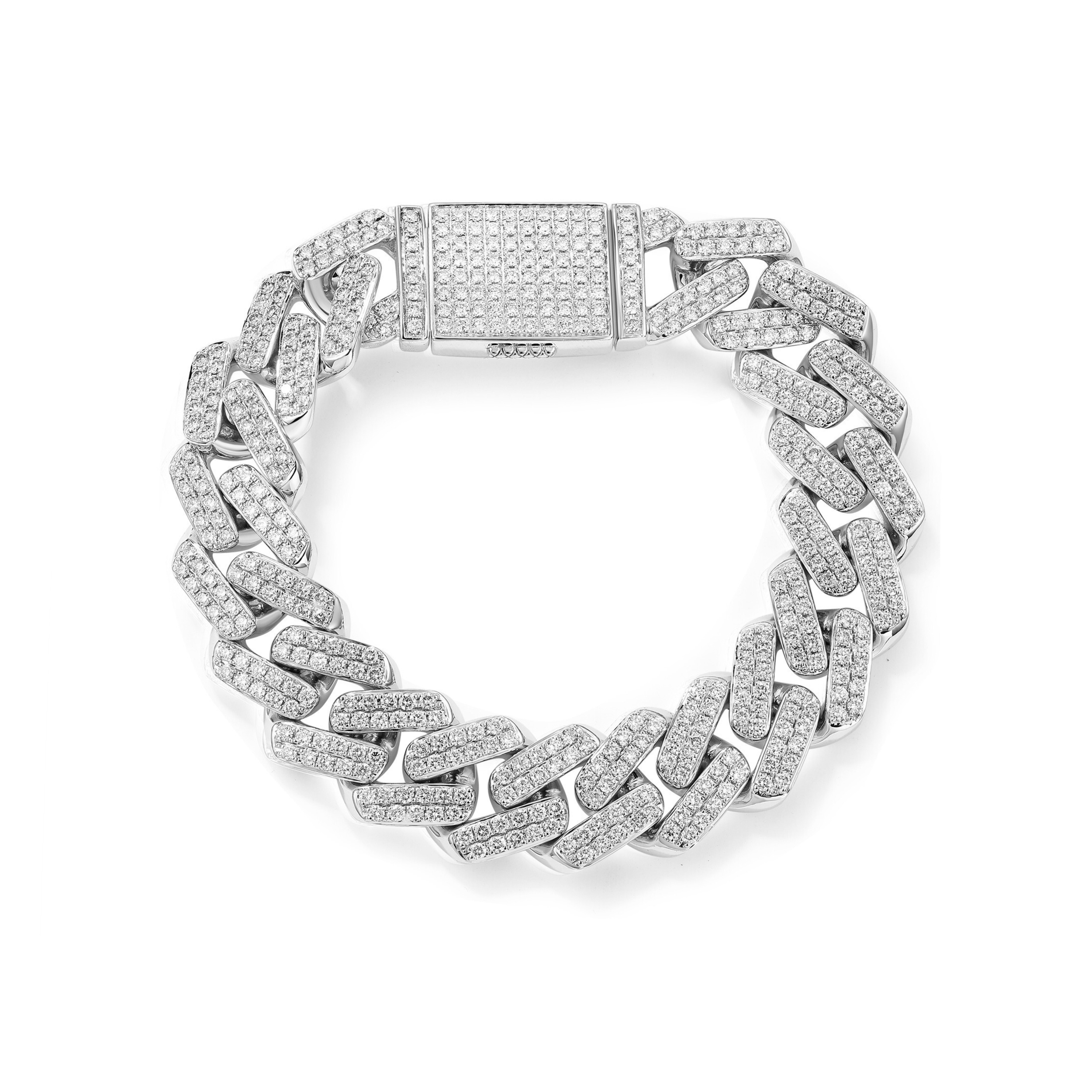 16mm Iced Out Cuban Bracelet