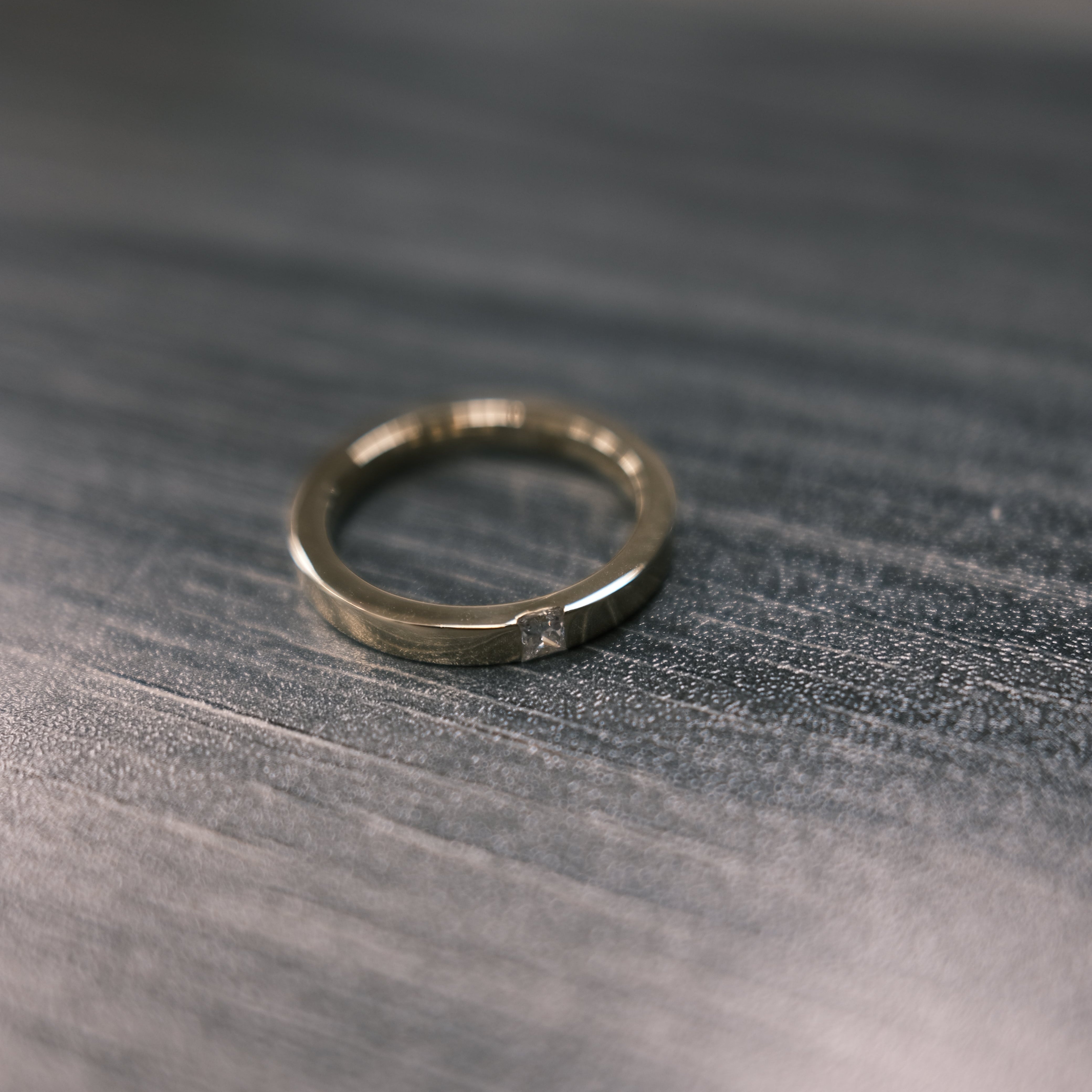MB wedding band ring
