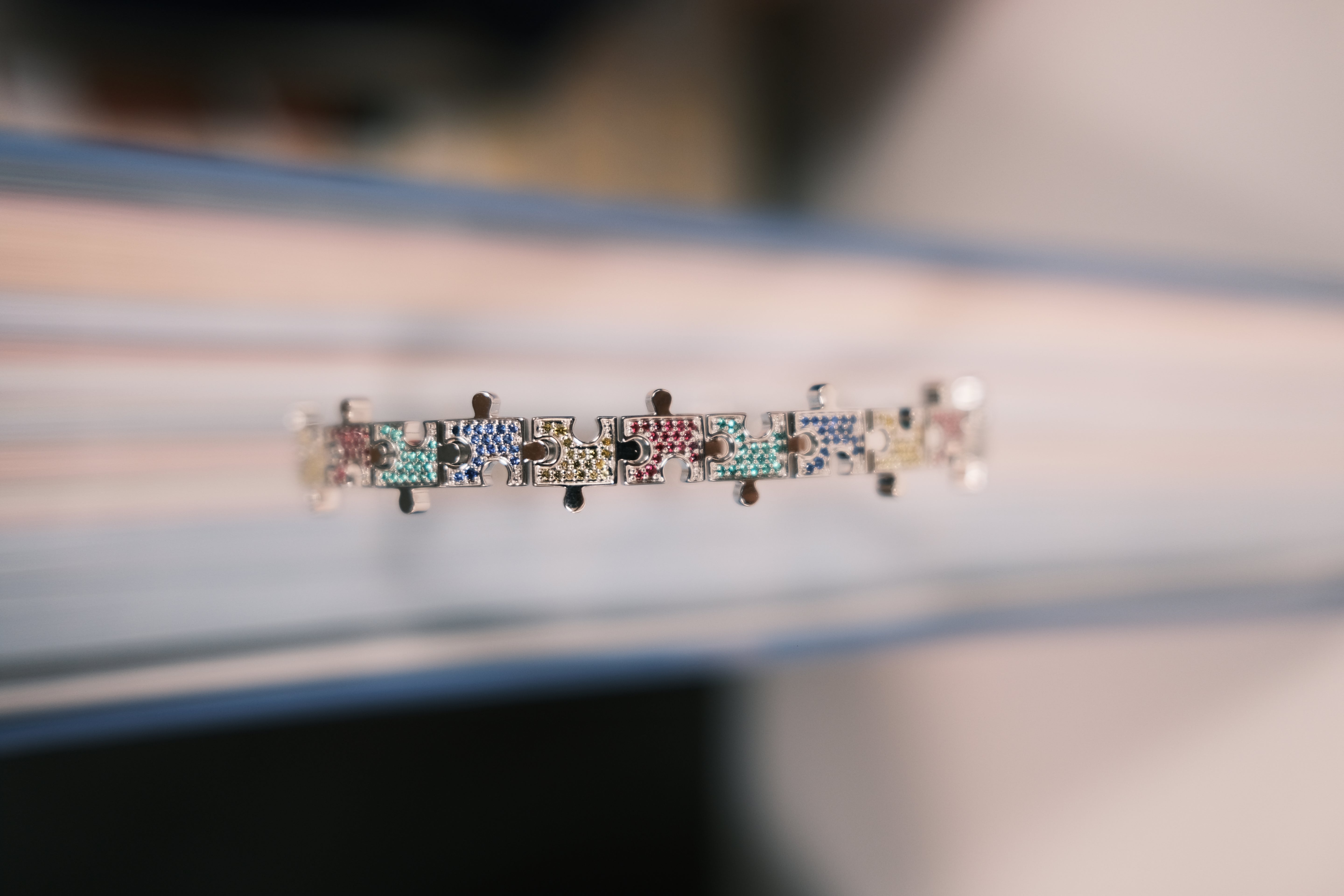 JW Multicolored Puzzle bracelet 3