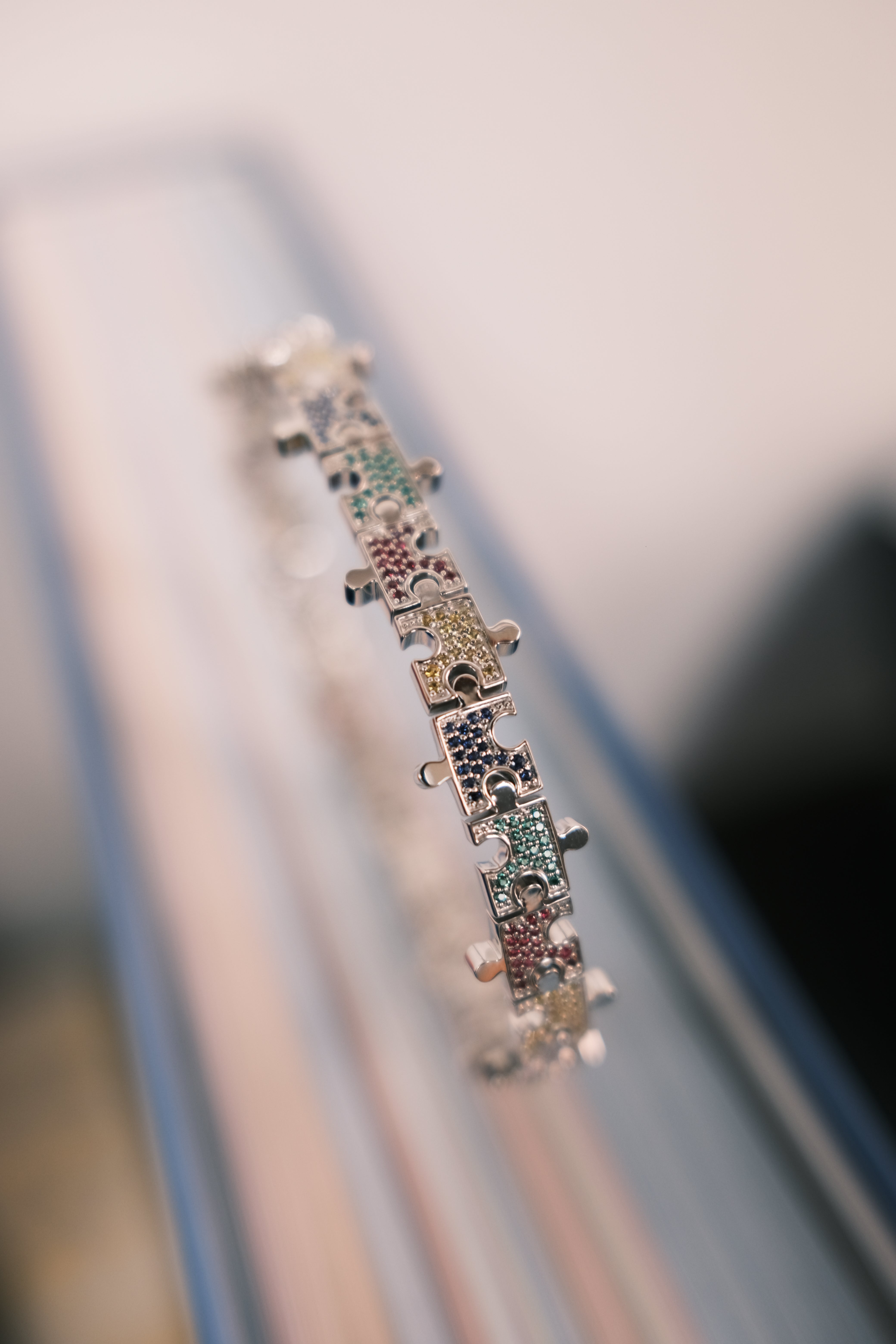 JW Multicolored Puzzle bracelet 2