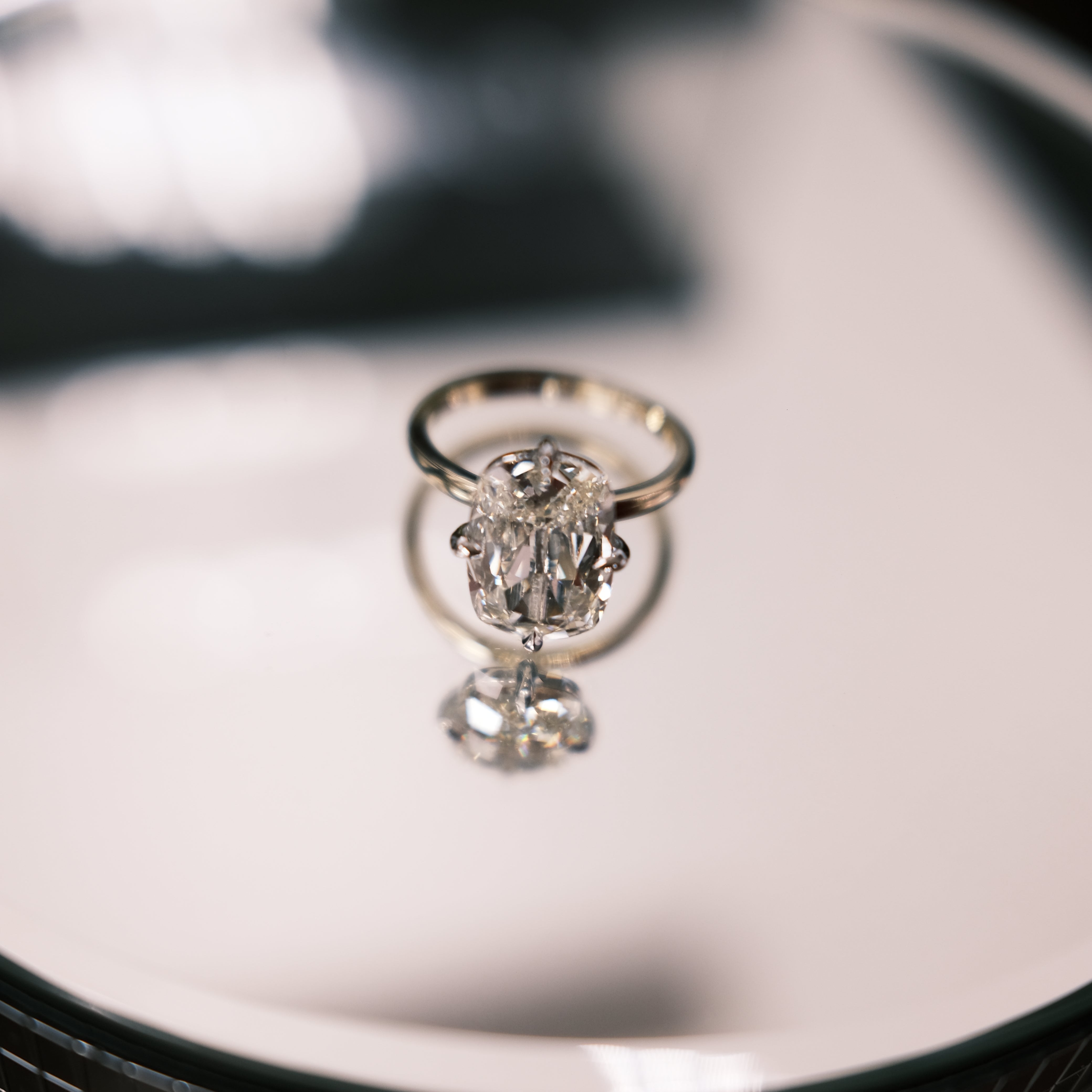 RO Solitaire Engagement Ring 