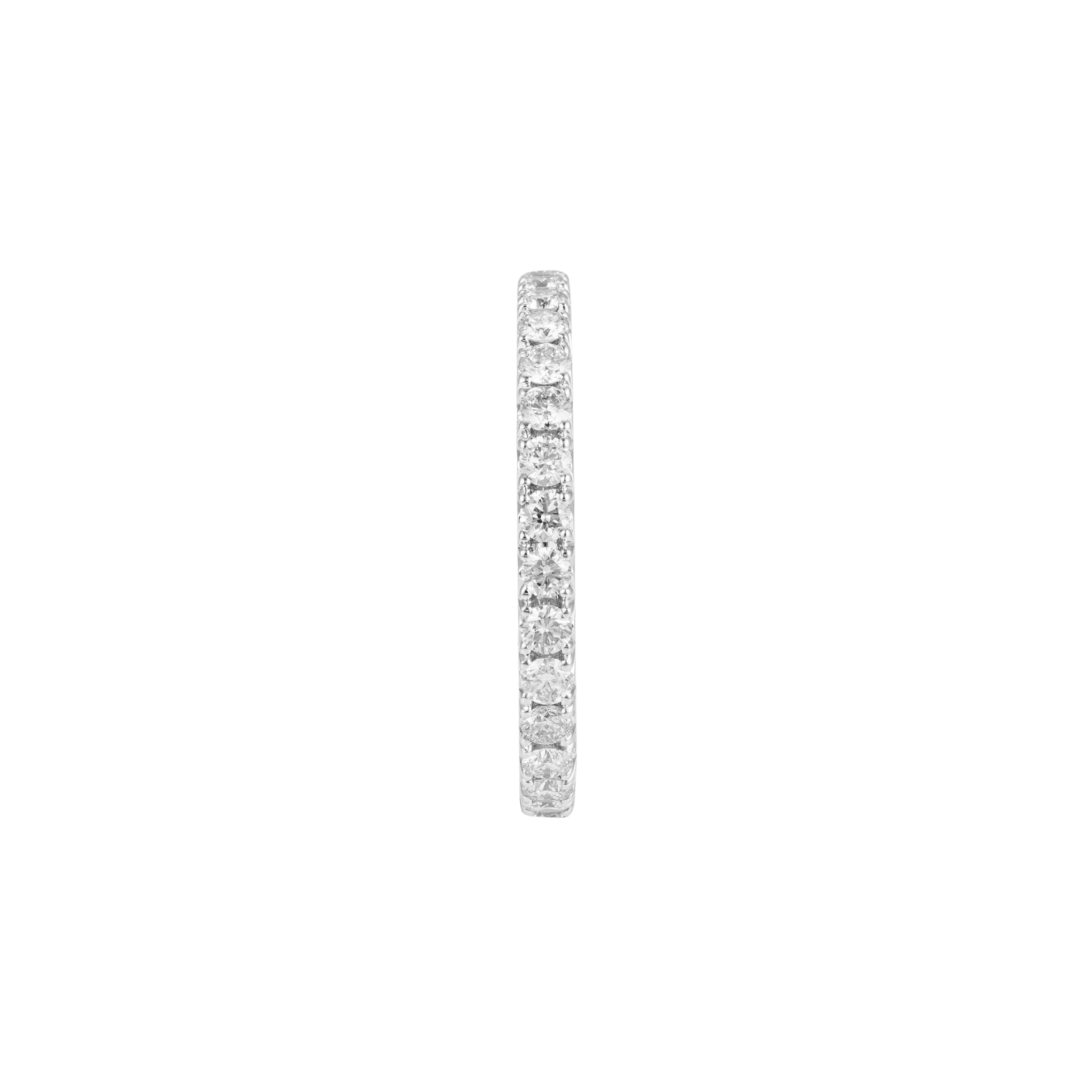 Radiant Reflections Half Eternity Ring