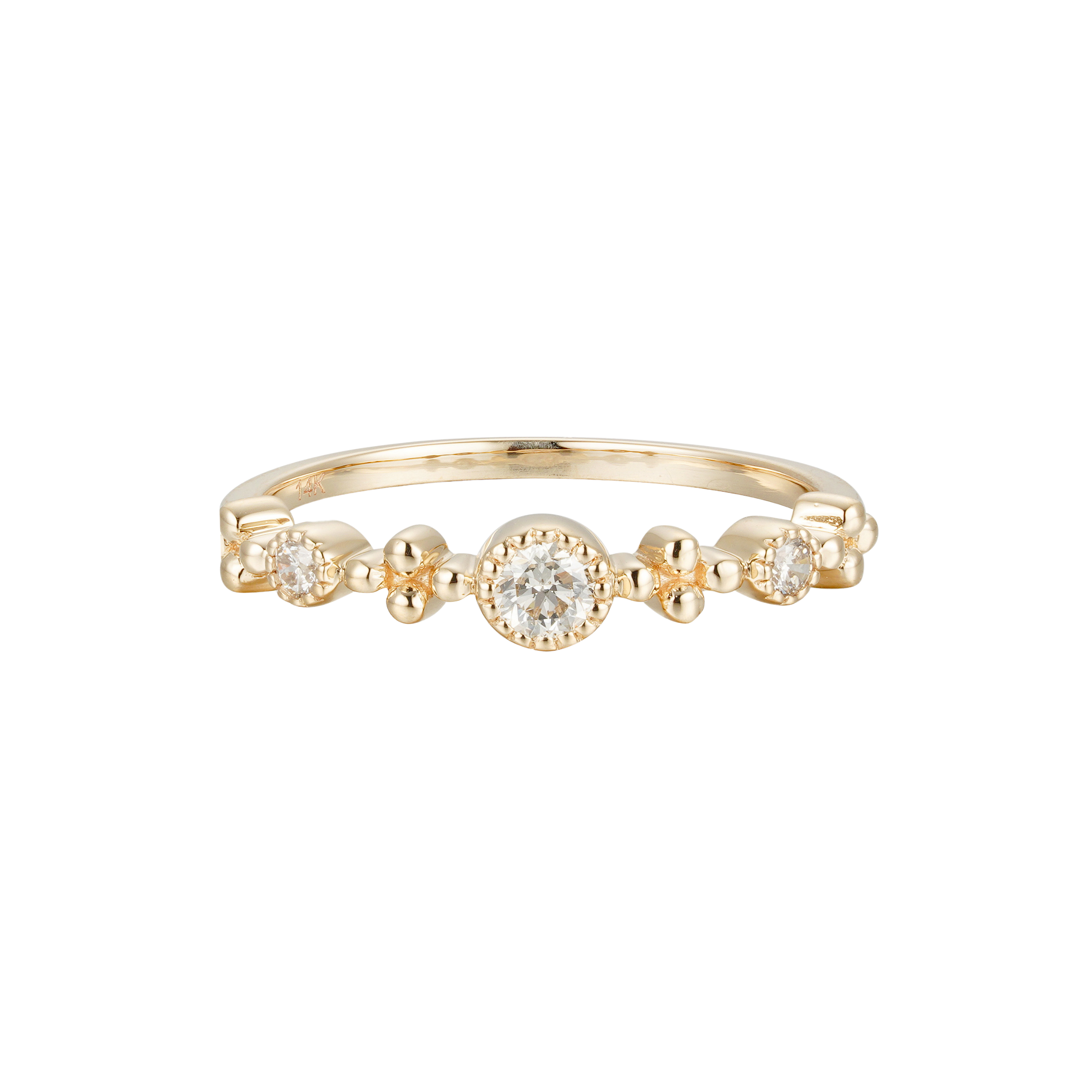 Fleur d'Or Diamond Ring