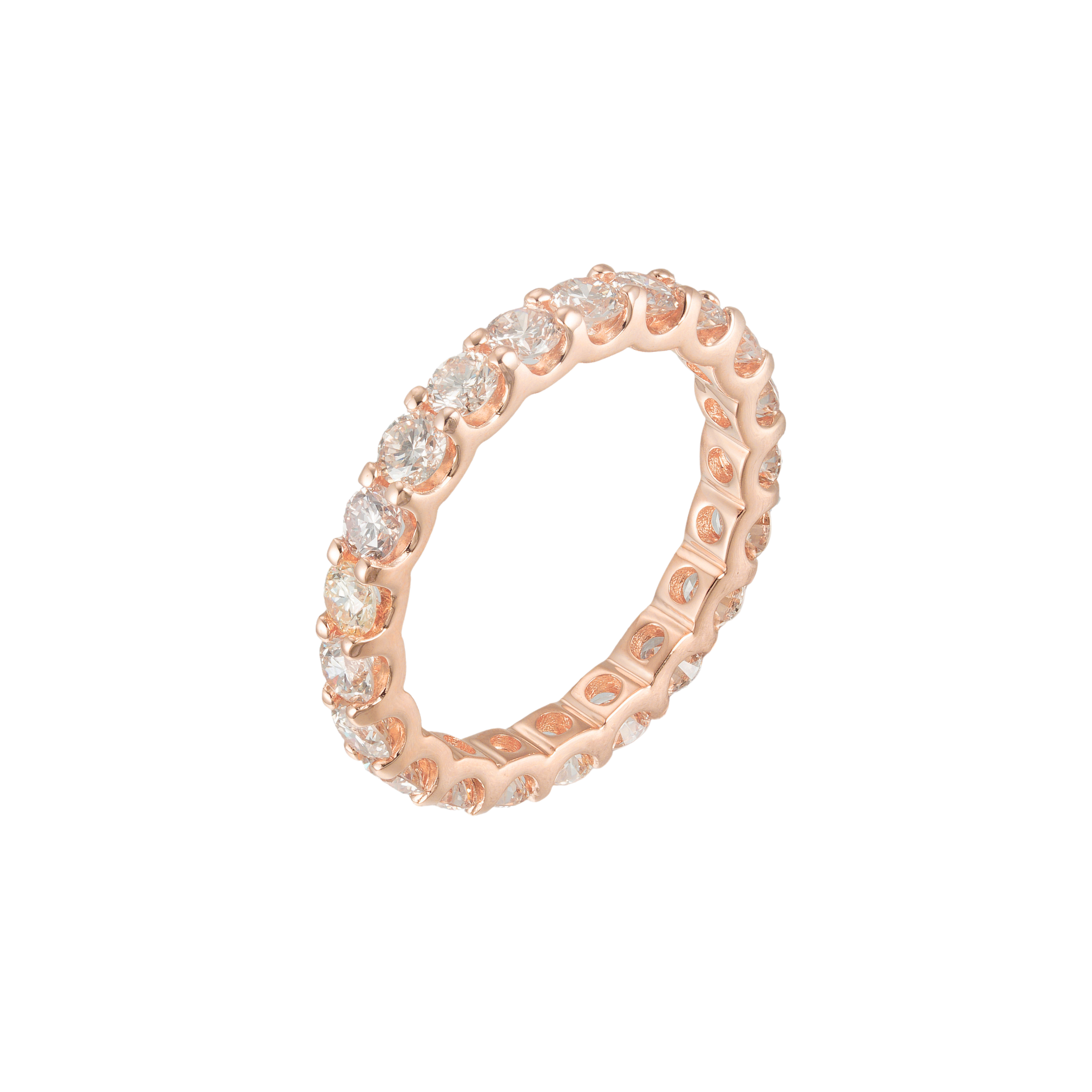 8 Pointer Diamond Eternity Ring