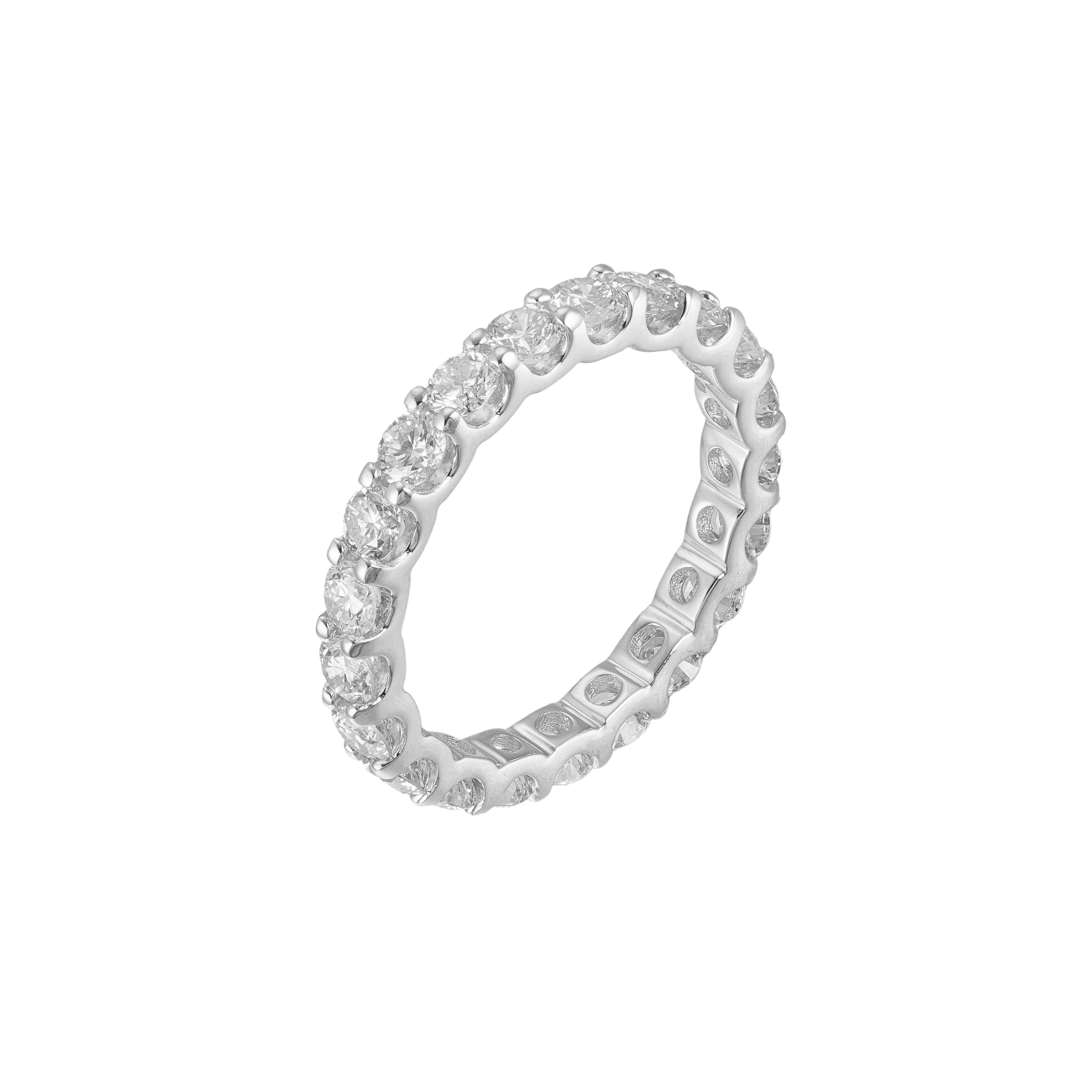 8 Pointer Diamond Eternity Ring