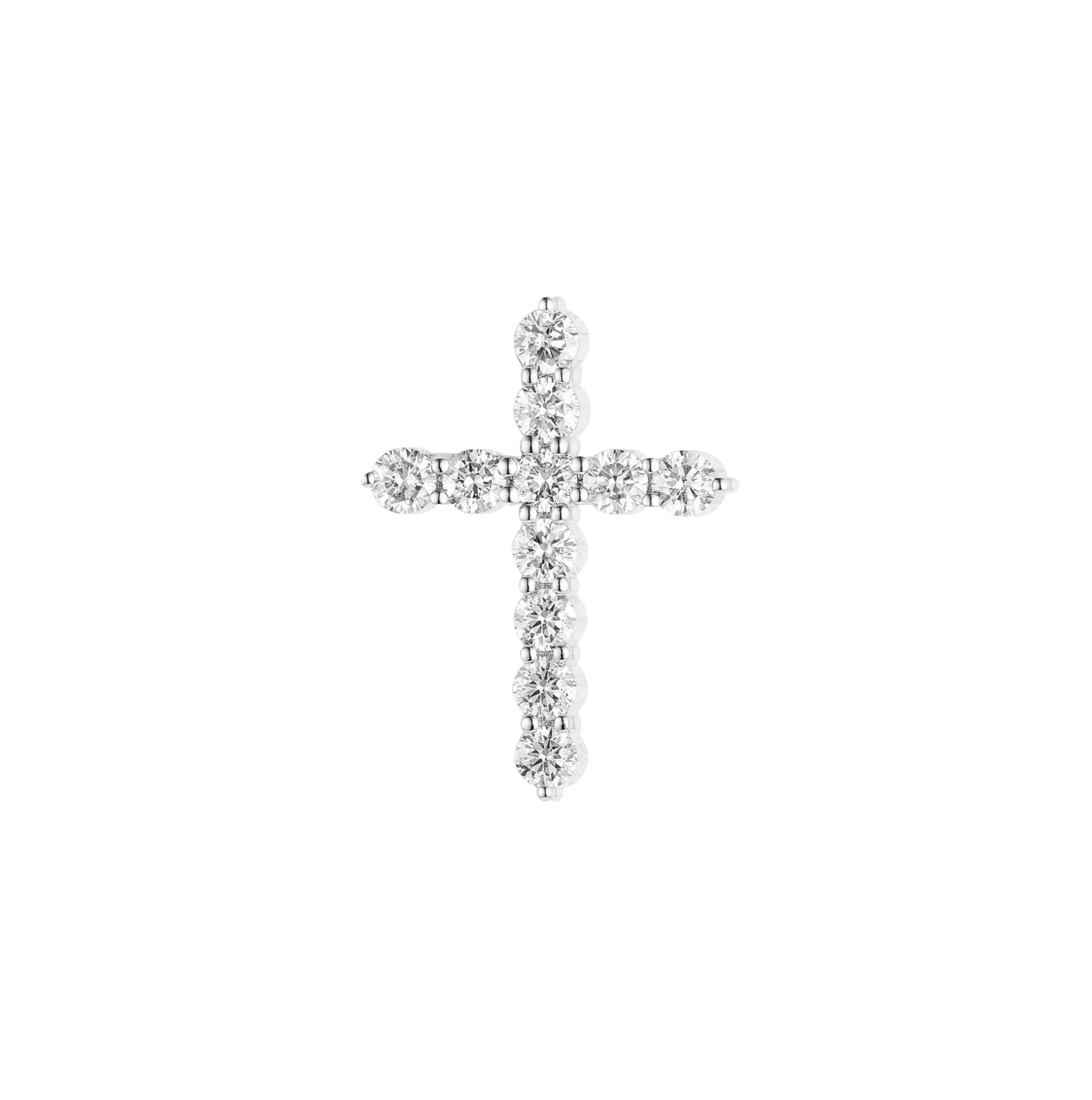 Divine Brilliance Diamond Cross Pendant