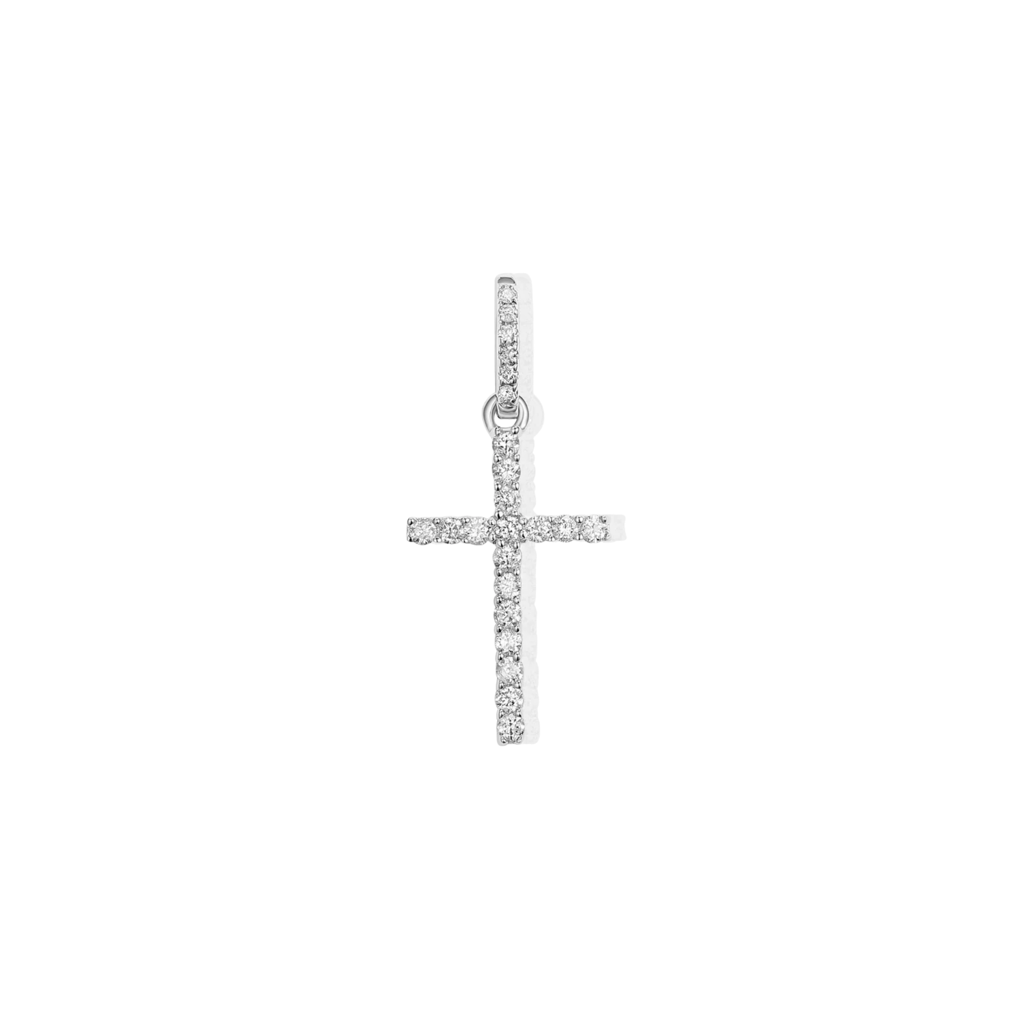 Mini Diamond Cross Pendant