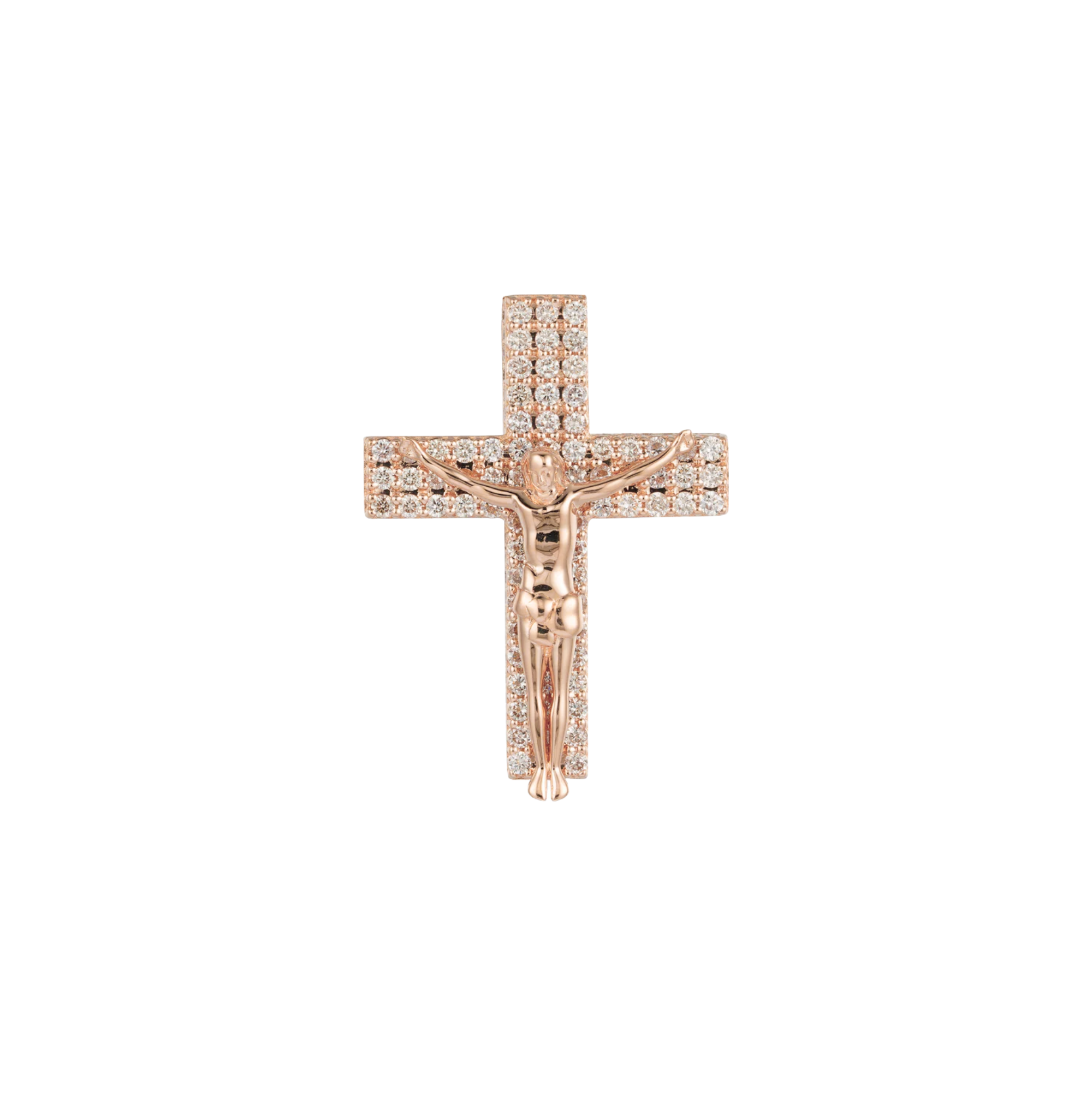 Diamond Crucifix Cross Pendant