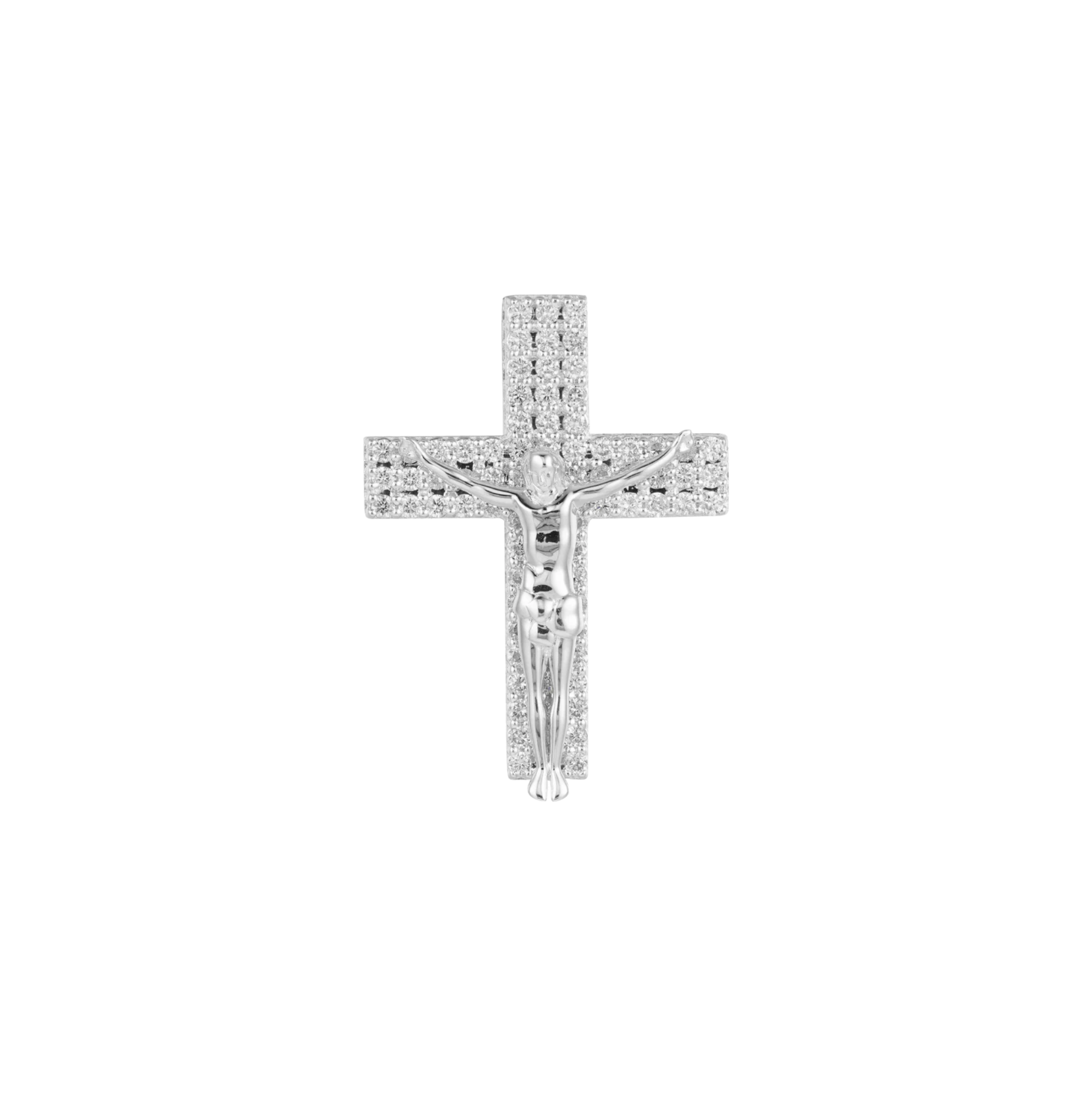 Diamond Crucifix Cross Pendant