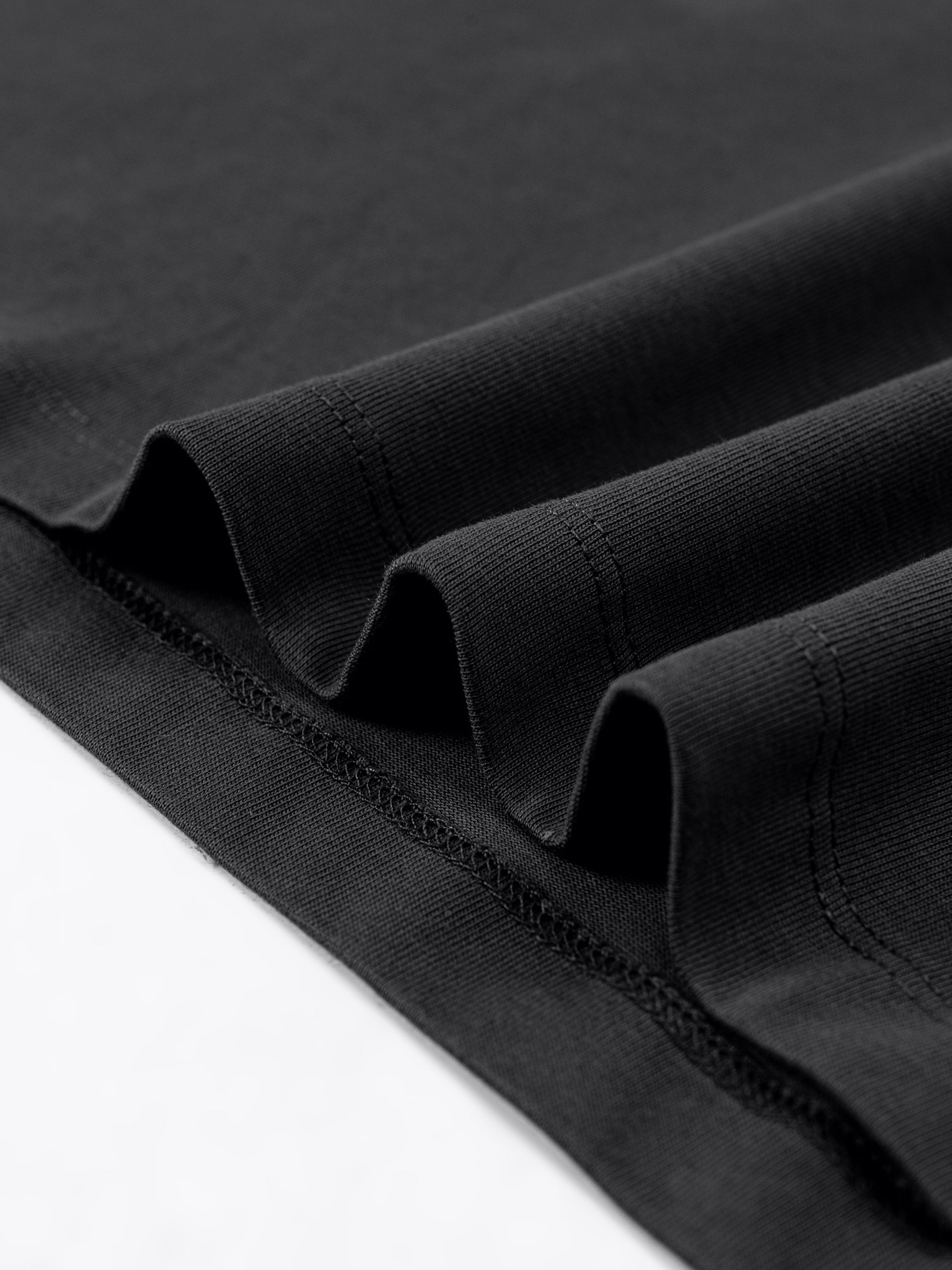 Black Premium Cotton Tee