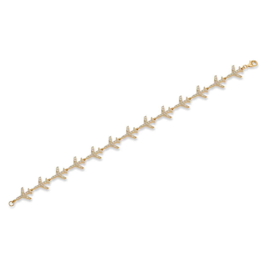 Aerolink Diamond Bracelet