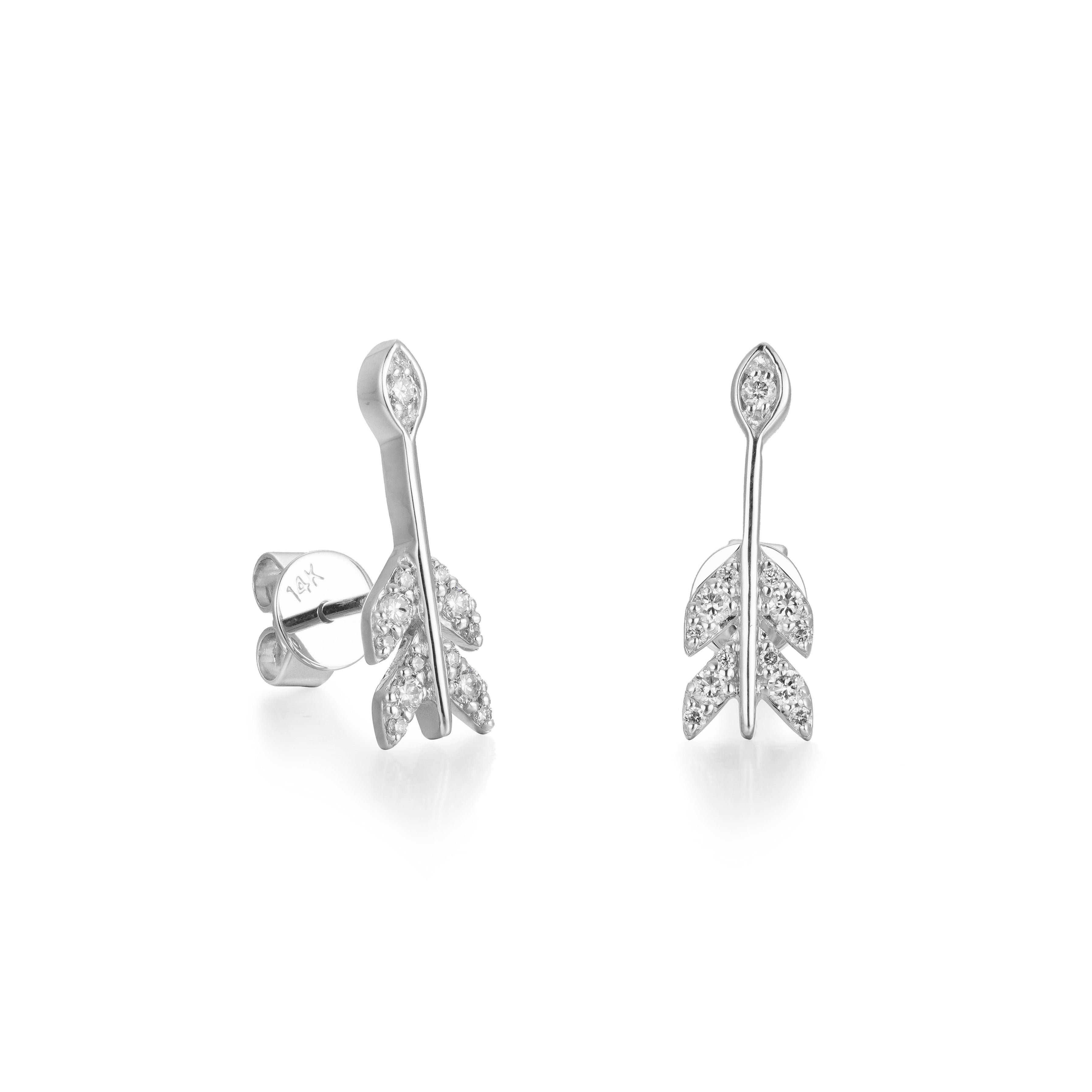 Playful Pointers Diamond Earrings