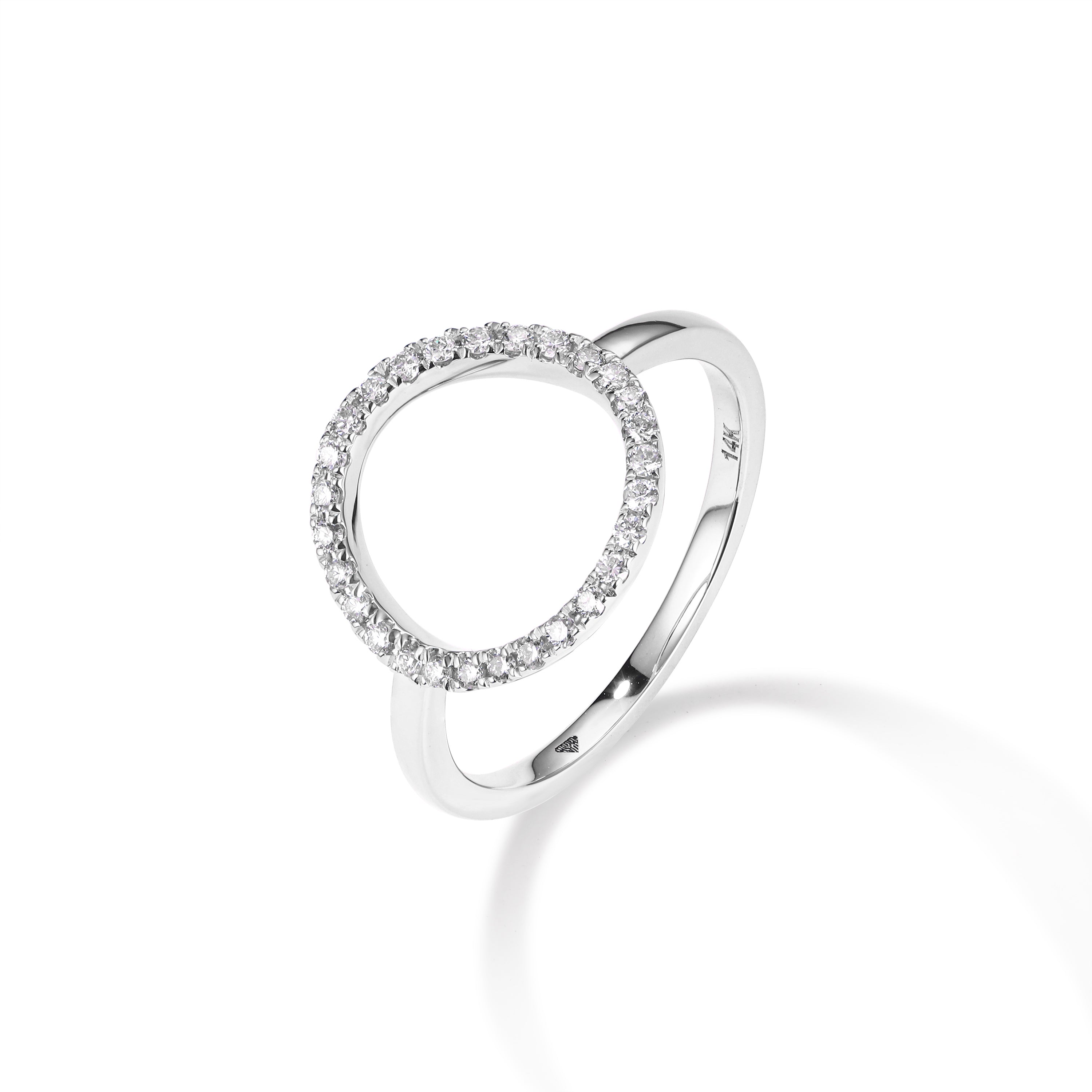 Halo Diamond Ring