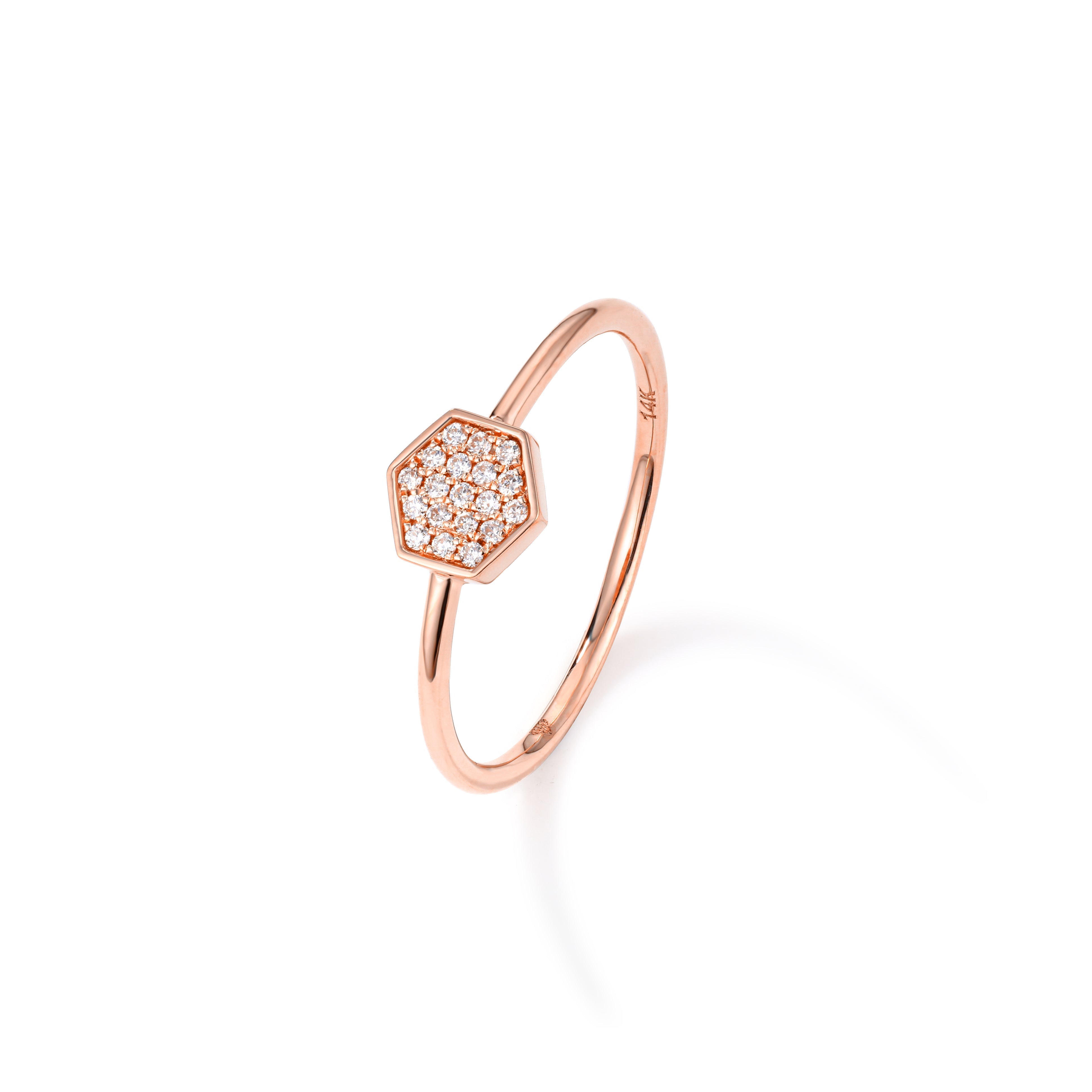 Hexabling Diamond Ring