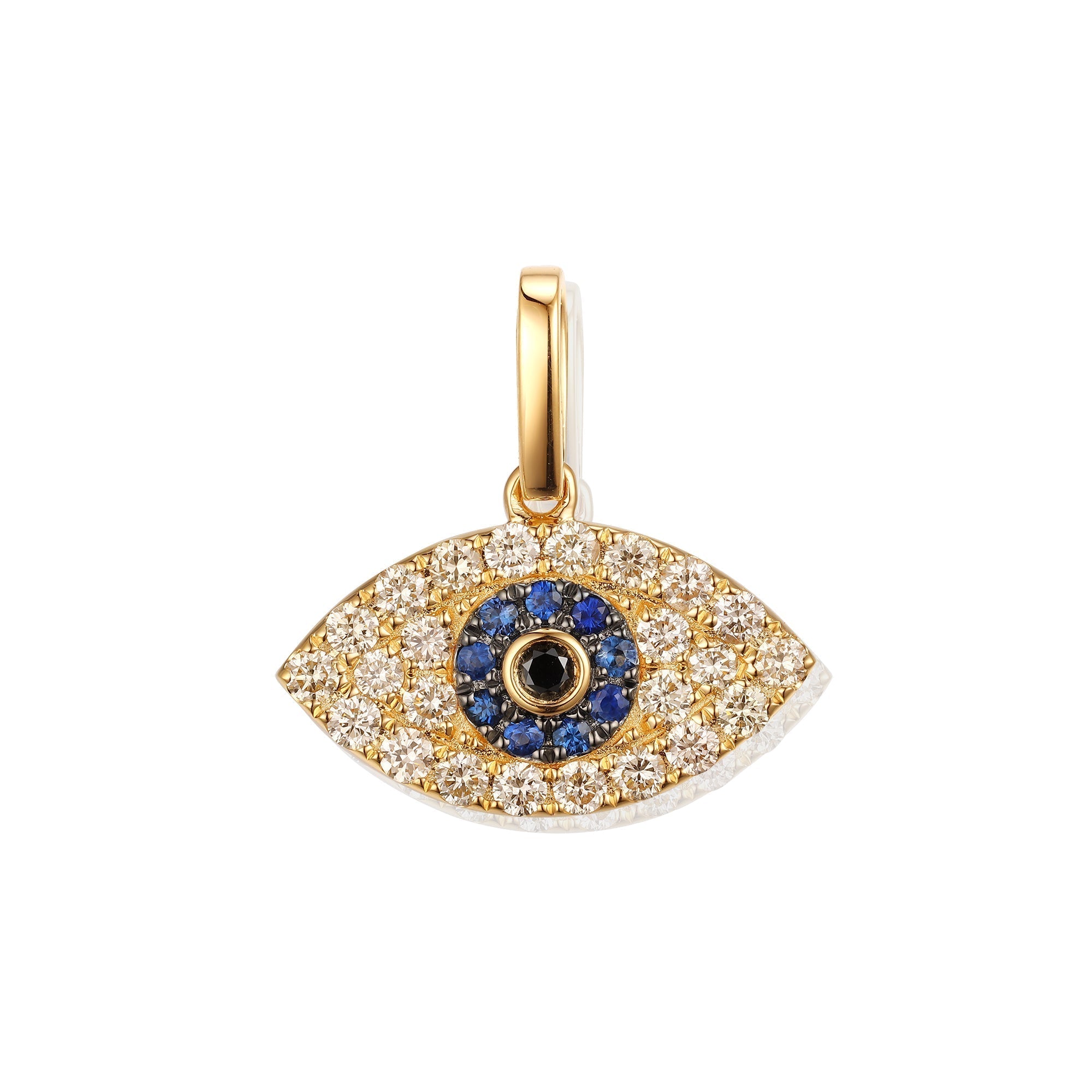 Evil Eye Diamond Pendant