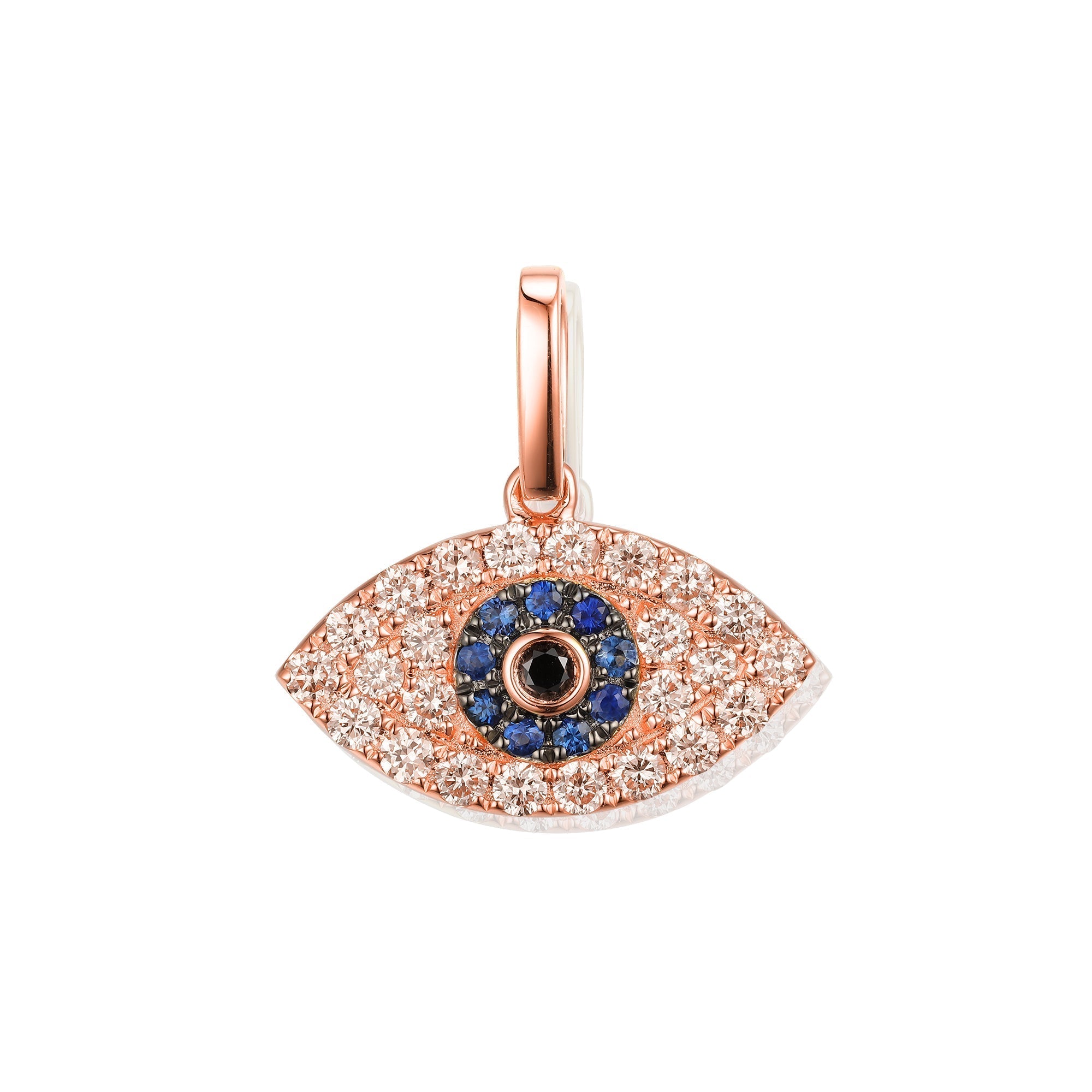 Evil Eye Diamond Pendant