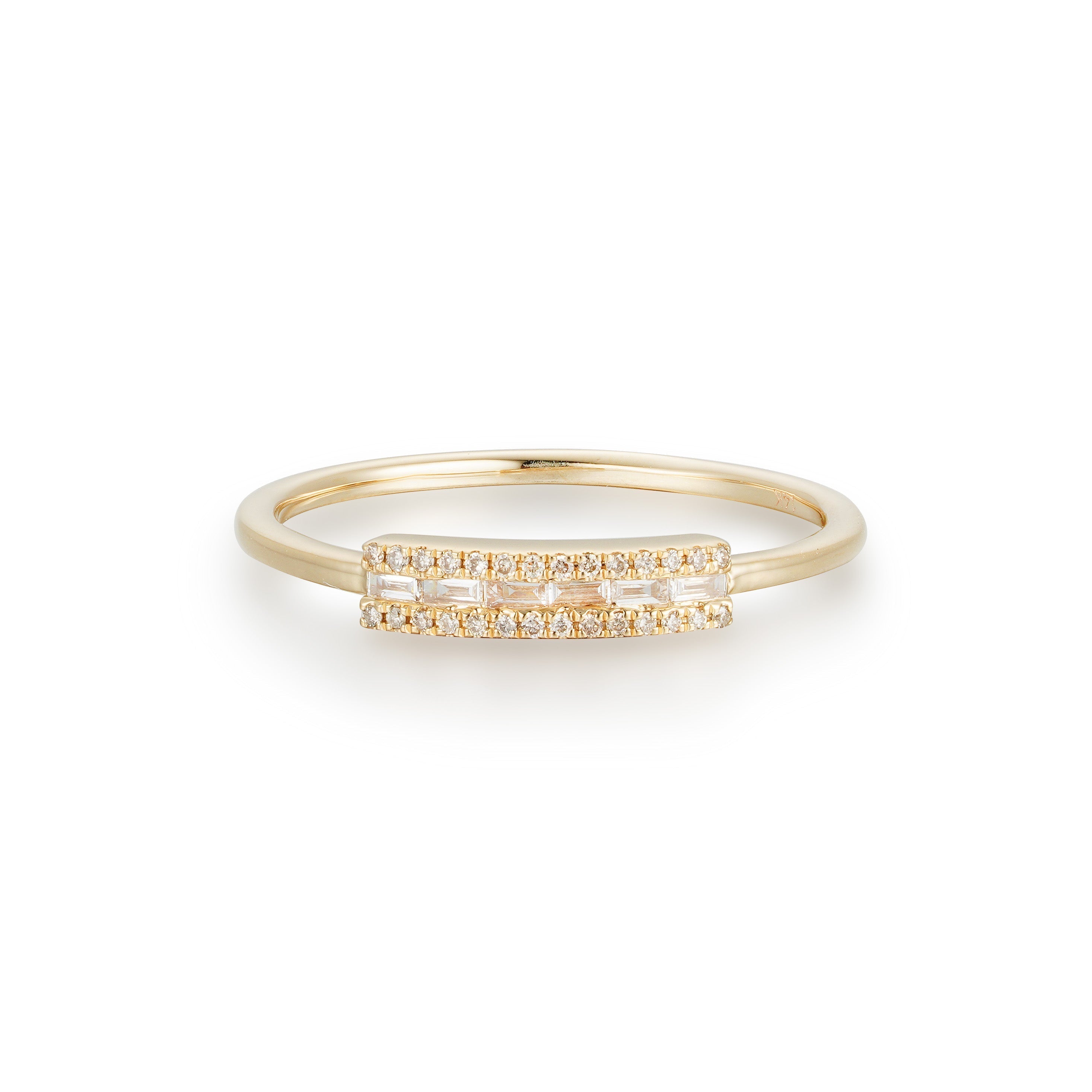 Viennese Elegance Diamond Band