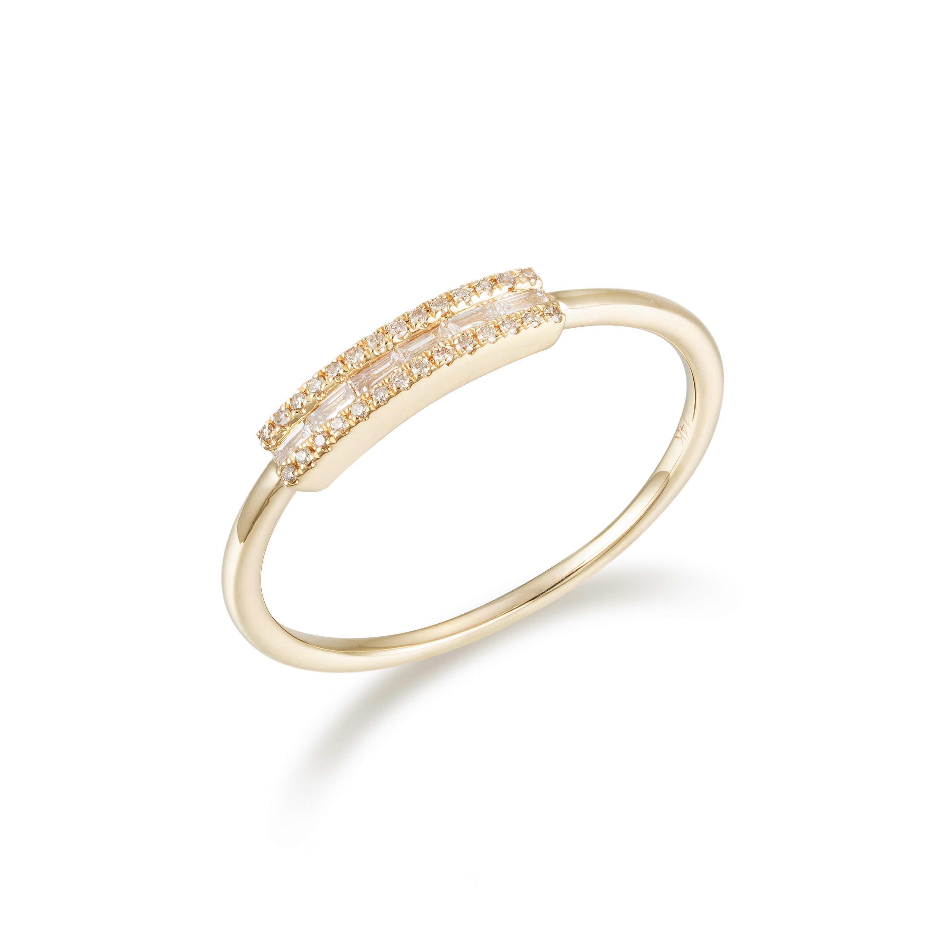 Viennese Elegance Diamond Band