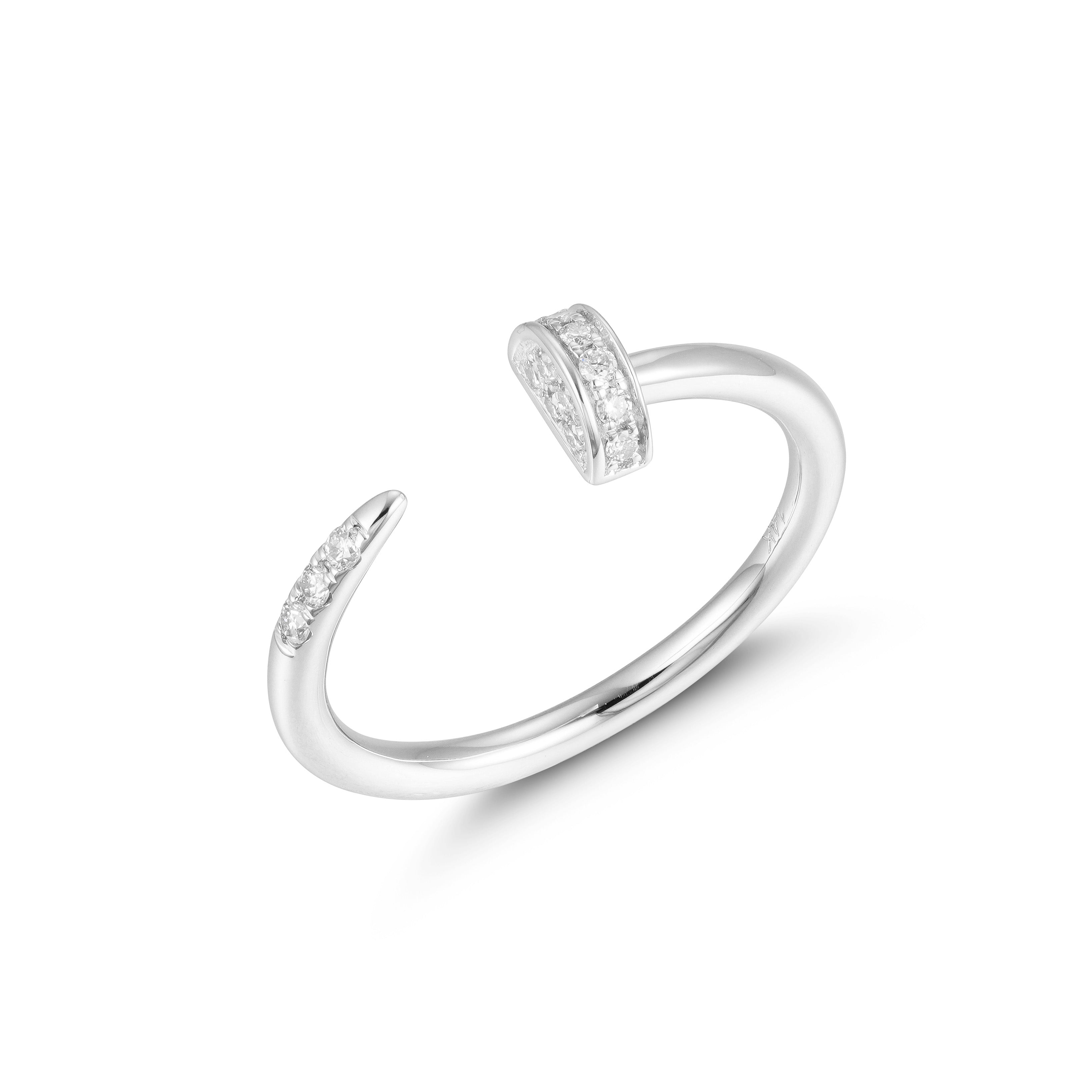 Parisian Chic Diamond Ring